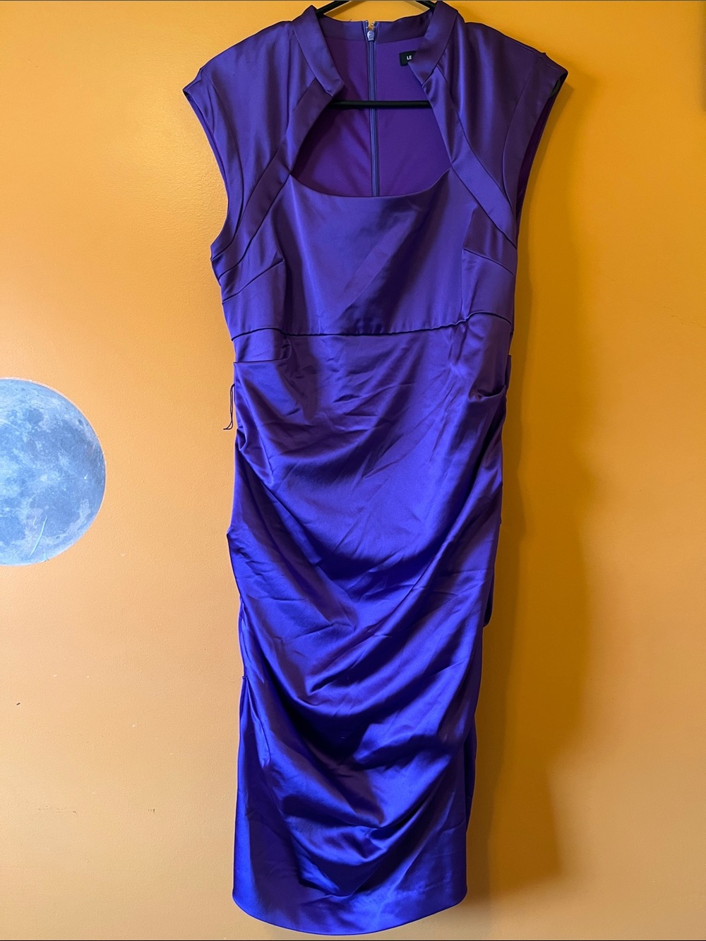 Y2K Purple Sheath Dress